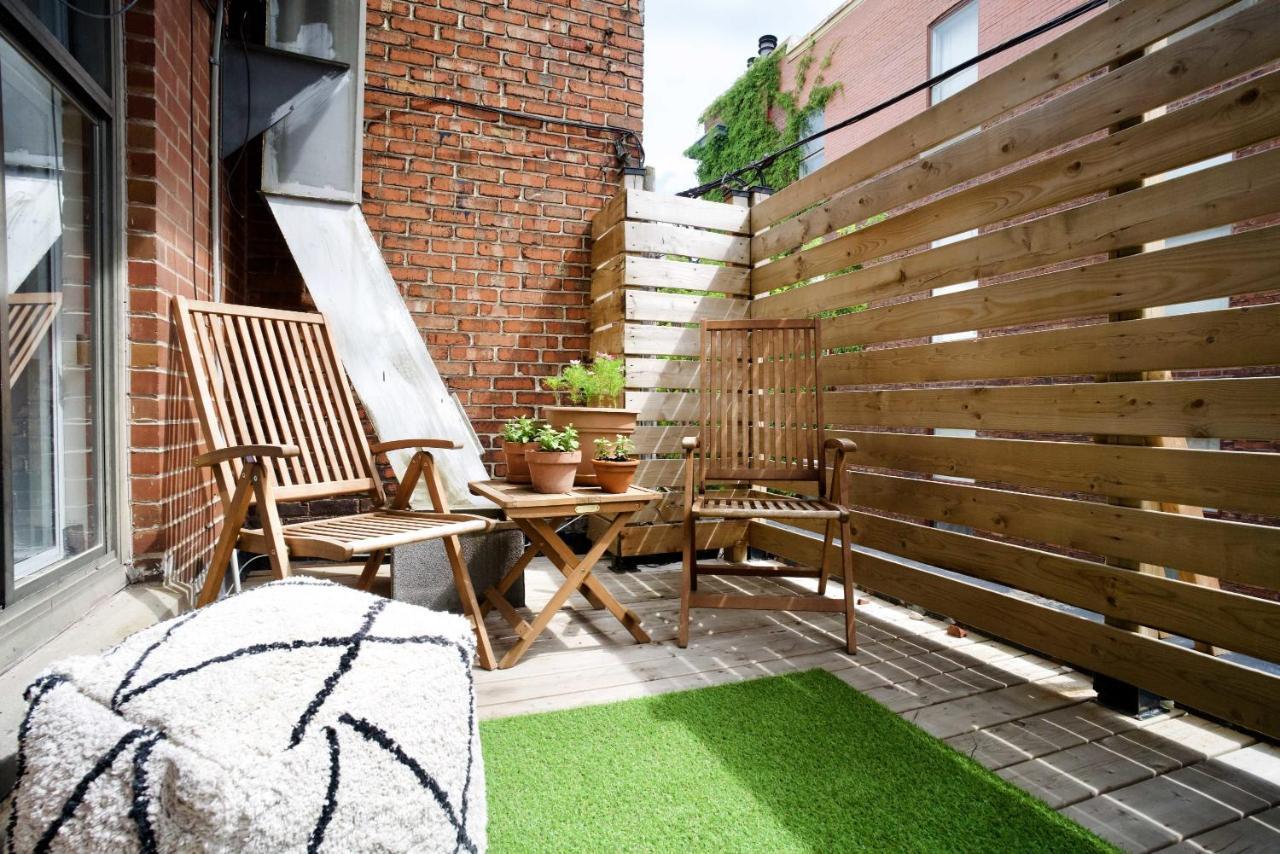 Apartamento M11 Luxury 1Br Sofa Bed In The Heart Of Plateaumile-End Montreal Exterior foto